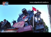 В Волгодонске сегодня встречали ретро-поезд «Победа»